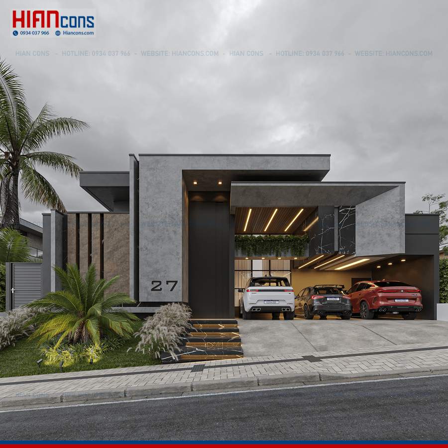 Báo Giá Biệt Thự Hiện Đại Đẳng Cấp
