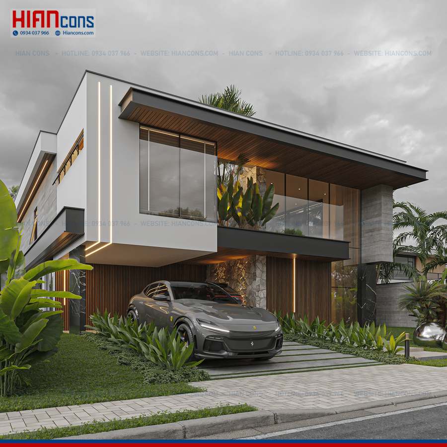 Báo Giá Biệt Thự Hiện Đại Tinh Tế