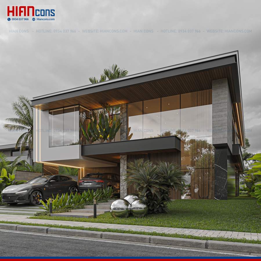 Báo Giá Biệt Thự Hiện Đại Tinh Tế