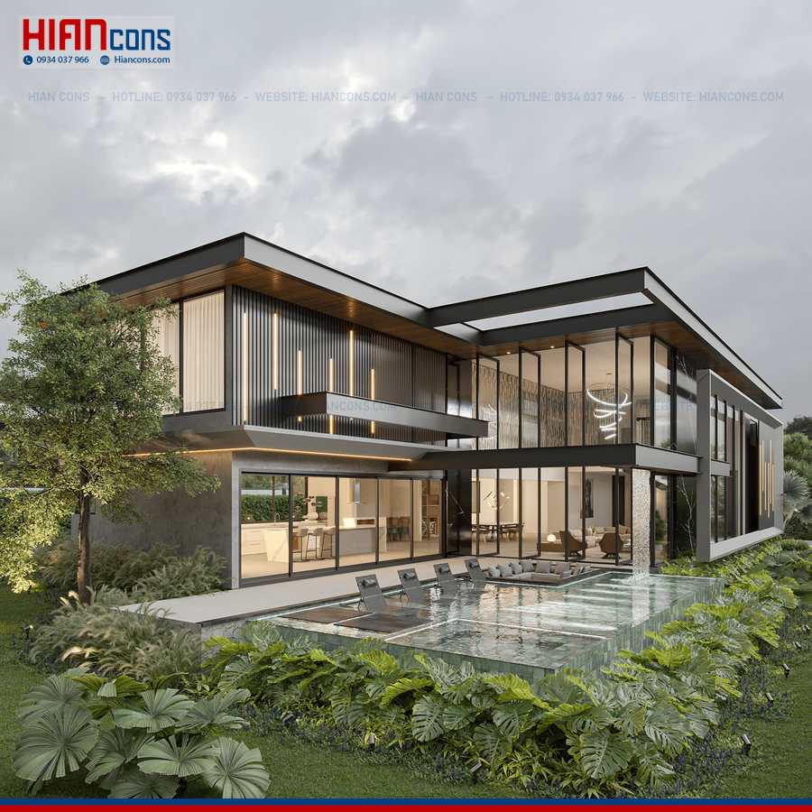 Báo Giá Biệt Thự Hiện Đại Thời Thượng