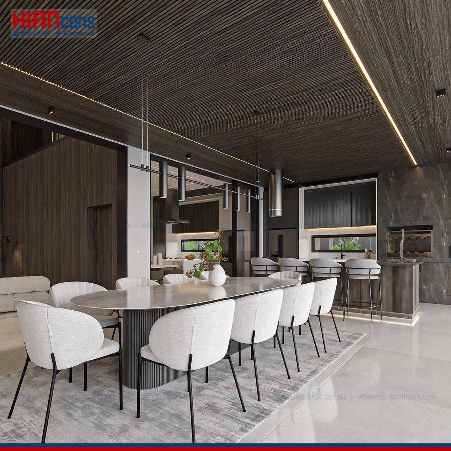 Biệt Thự Hiện Đại 1 Tầng