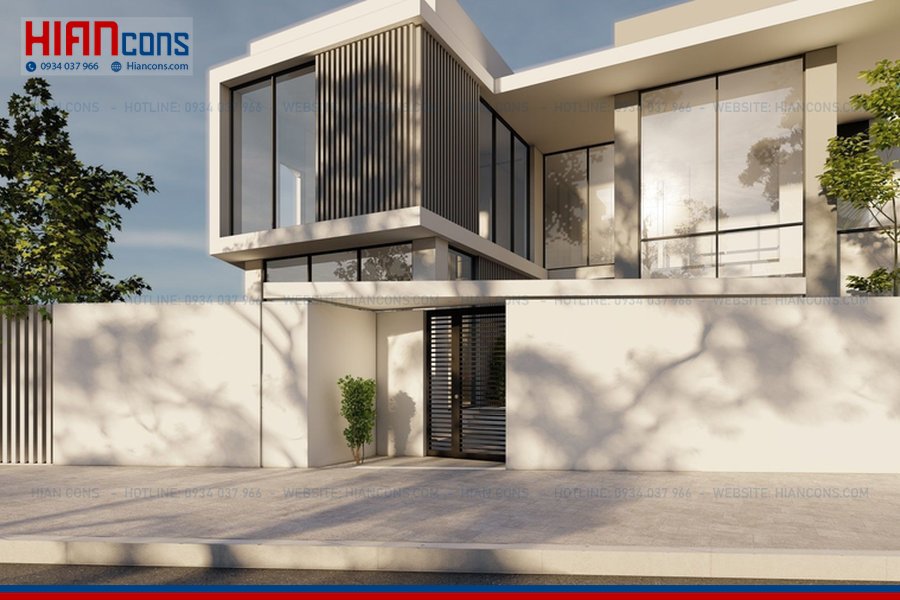Báo Giá Biệt Thự Hiện Đại 1 Tầng