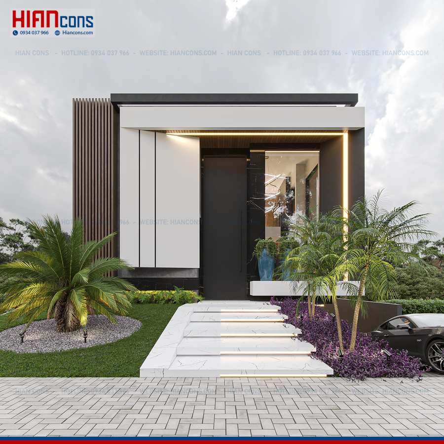 Biệt Thự Hiện Đại 2 Tầng