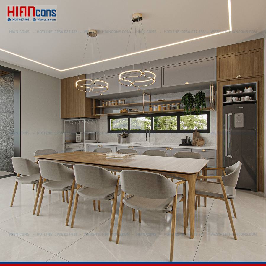 Thiết Kế Biệt Thự Hiện Đại 2 Tầng