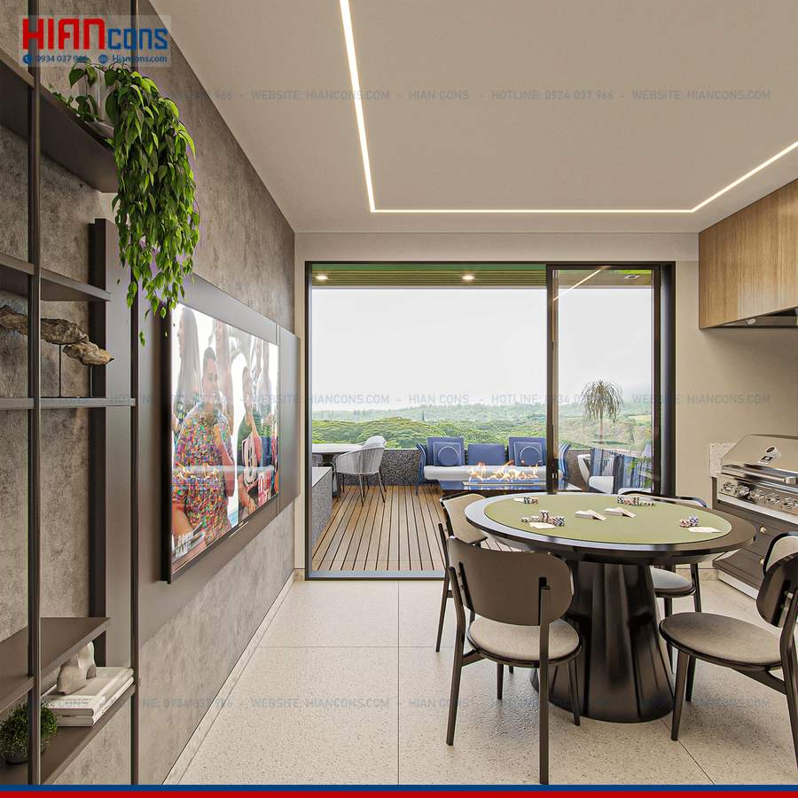 Thiết Kế Biệt Thự Hiện Đại 2 Tầng
