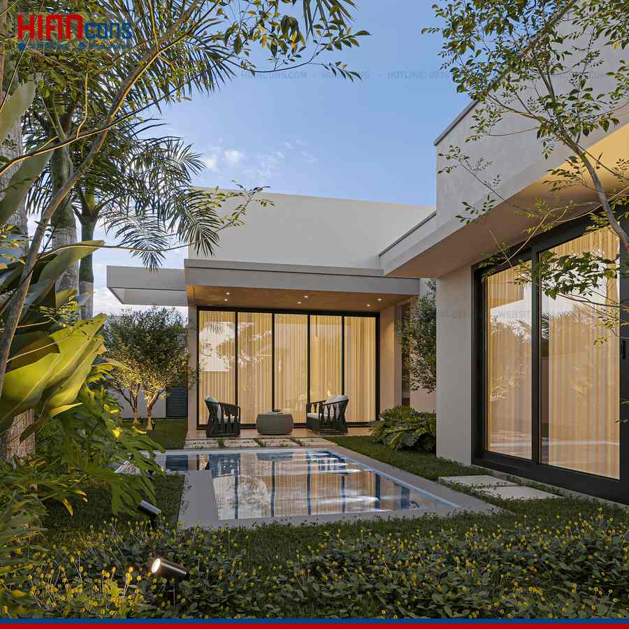 Báo Giá Biệt Thự Hiện Đại 3 Tầng