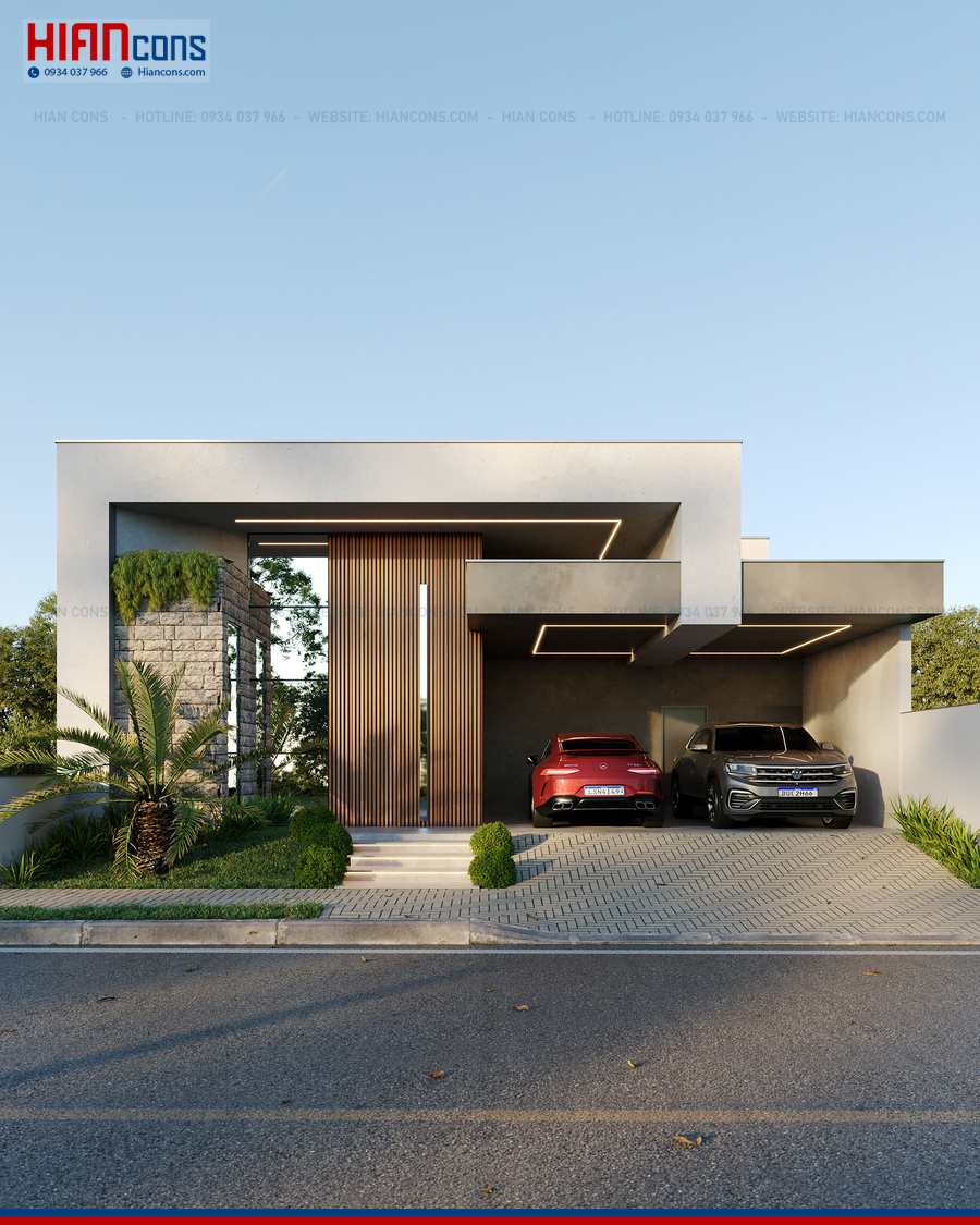 Báo Giá Biệt Thự Hiện Đại 5 Tầng