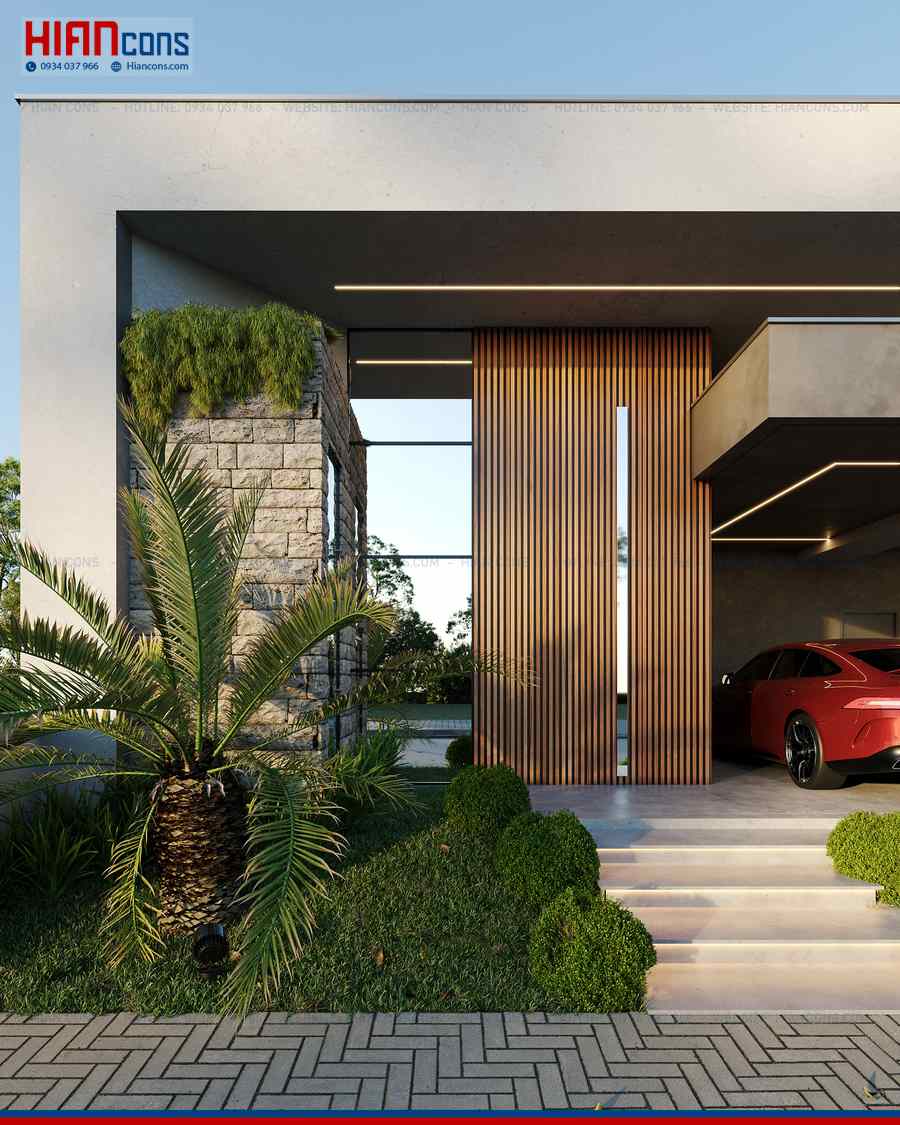 Báo Giá Biệt Thự Hiện Đại 5 Tầng