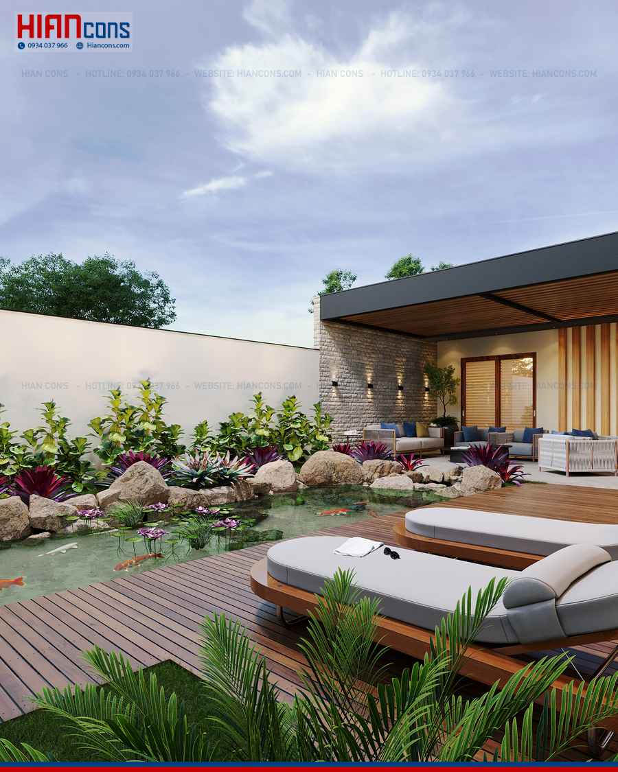 Biệt Thự Hiện Đại 2 Mặt Tiền