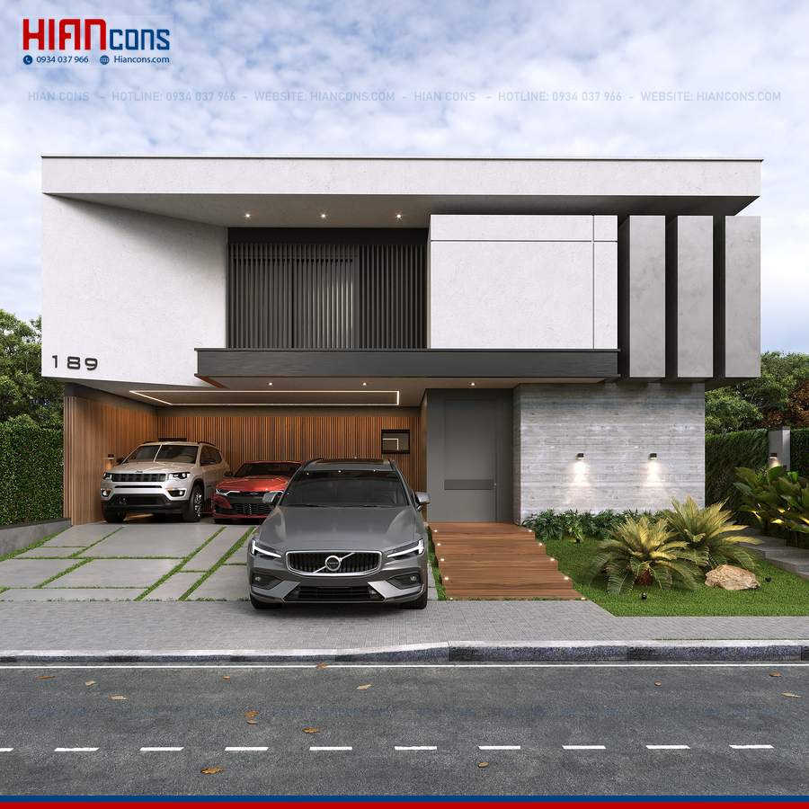 Biệt Thự Hiện Đại 3 Phòng Ngủ
