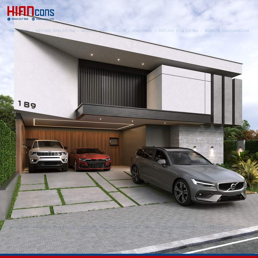 Biệt Thự Hiện Đại 3 Phòng Ngủ