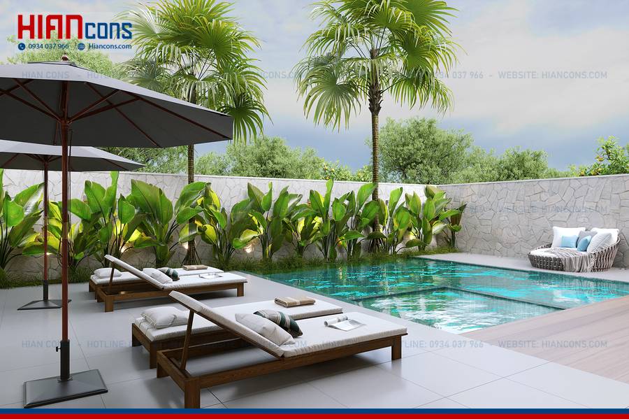 Biệt Thự Hiện Đại 3 Phòng Ngủ