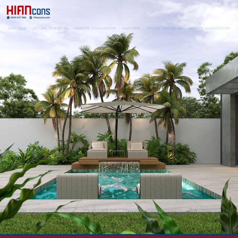 Thiết Kế Biệt Thự Hiện Đại 3 Phòng Ngủ
