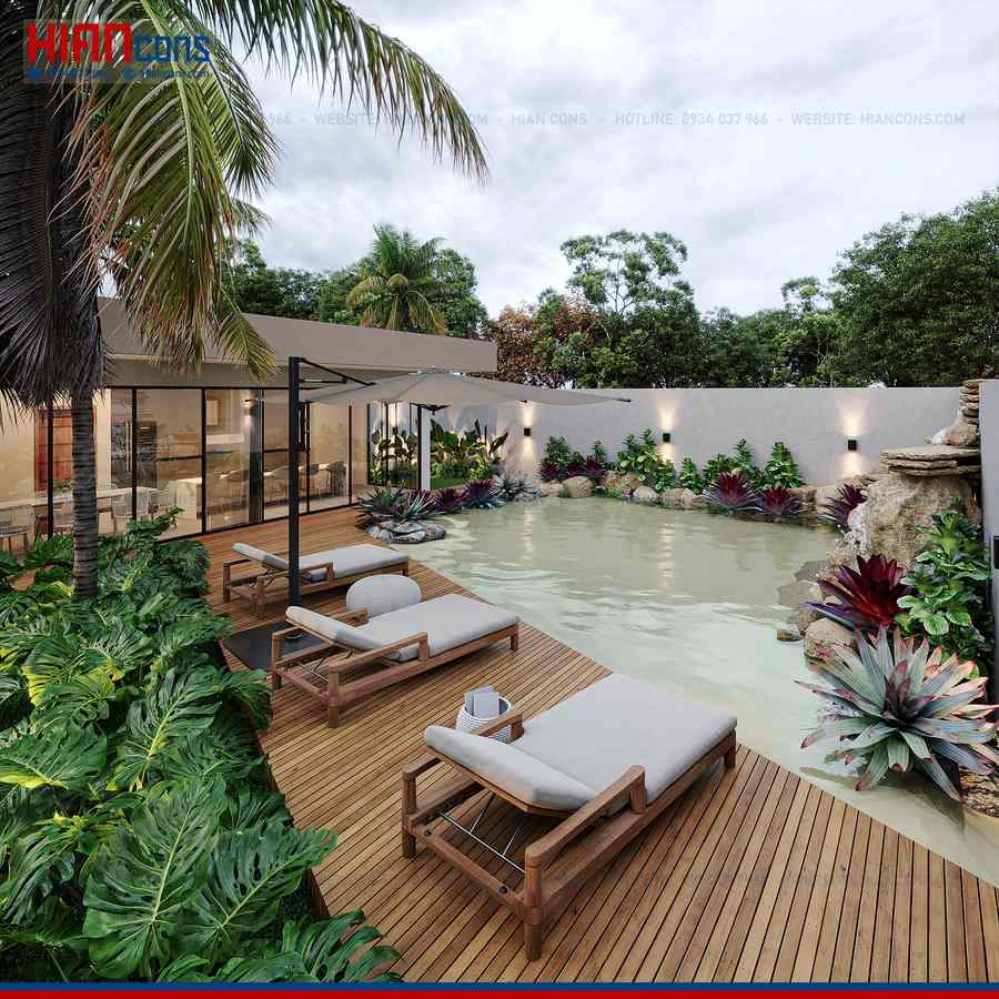 Báo Giá Biệt Thự Hiện Đại 4 Phòng Ngủ