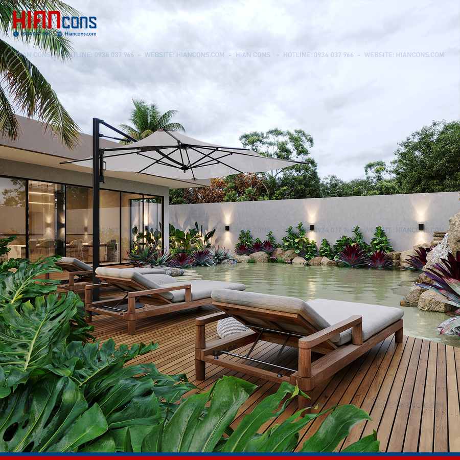 Báo Giá Biệt Thự Hiện Đại 4 Phòng Ngủ