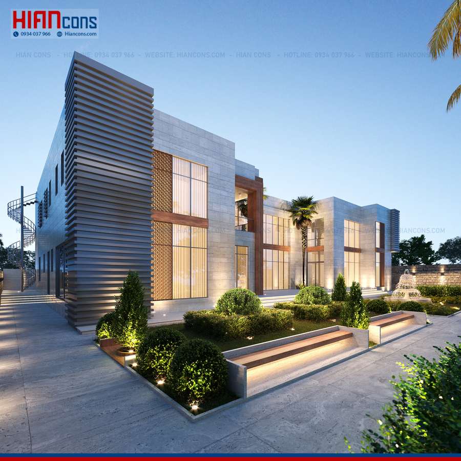 Biệt Thự Hiện Đại 5 Phòng Ngủ