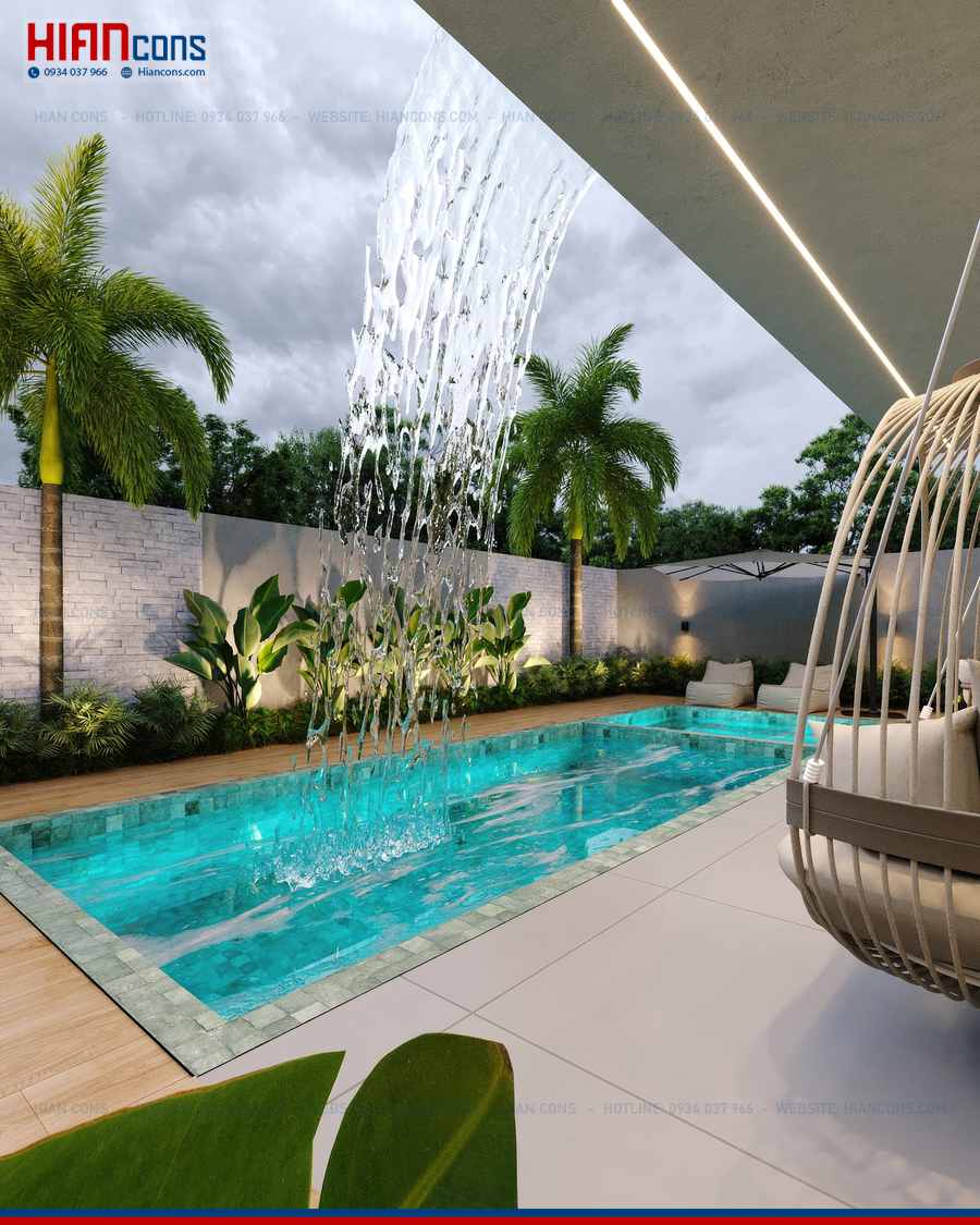 Biệt Thự Hiện Đại 6 Phòng Ngủ