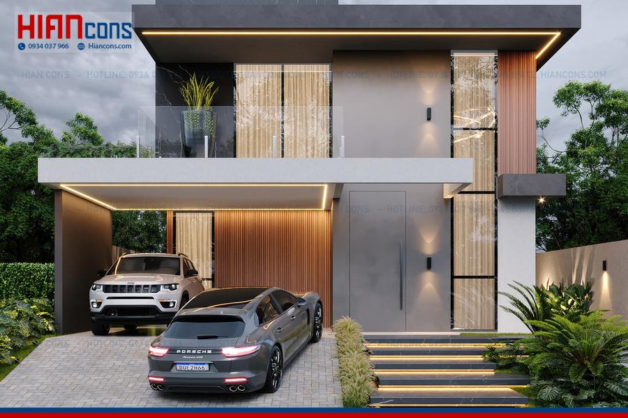 Biệt Thự Hiện Đại 6 Phòng Ngủ