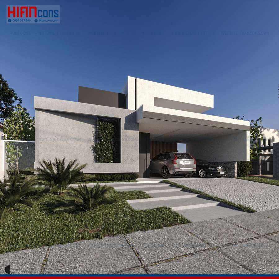 Biệt Thự Hiện Đại Có Sân Vườn