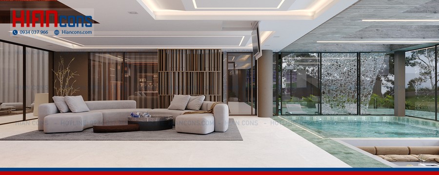 Thiết Kế Biệt Thự Hiện Đại Có Sân Vườn