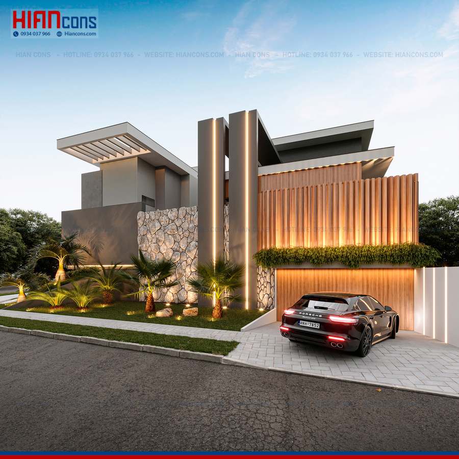 Biệt Thự Hiện Đại Có Hồ Bơi