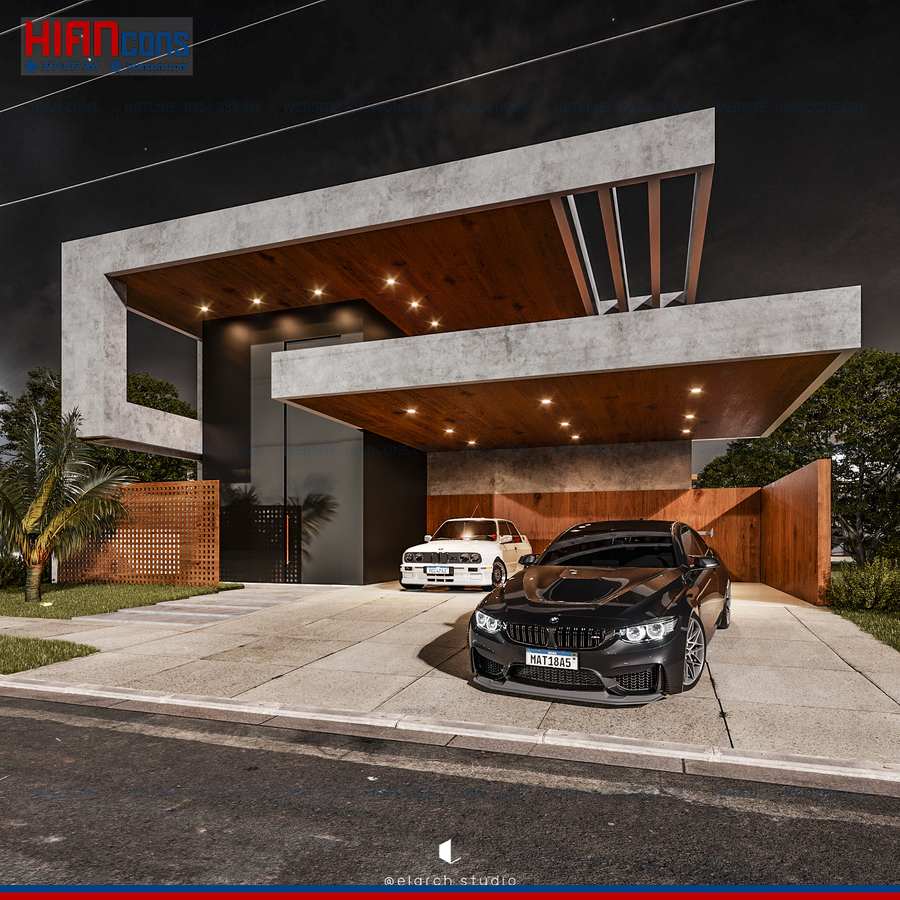 Thiết Kế Biệt Thự Hiện Đại Có Tầng Hầm