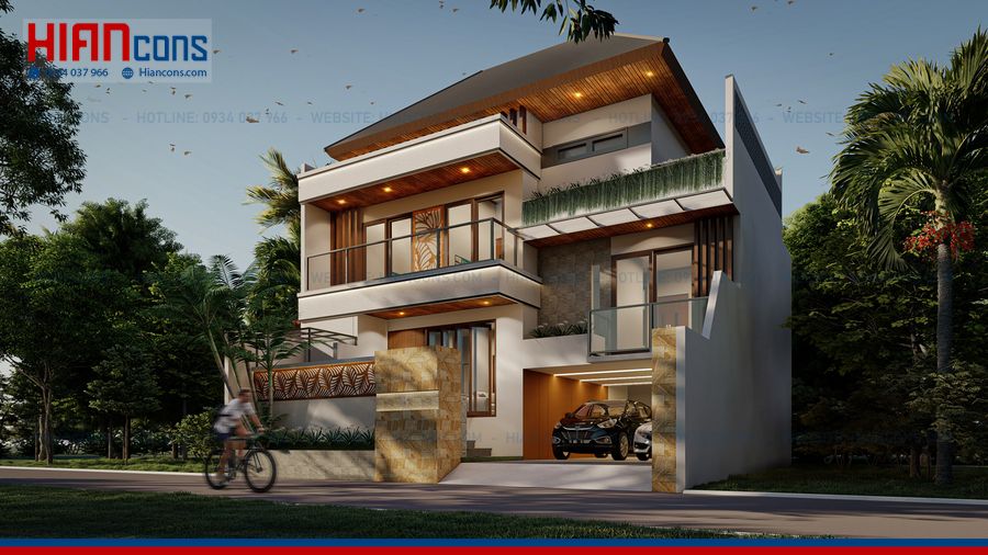 Biệt Thự Hiện Đại Nhà Vườn