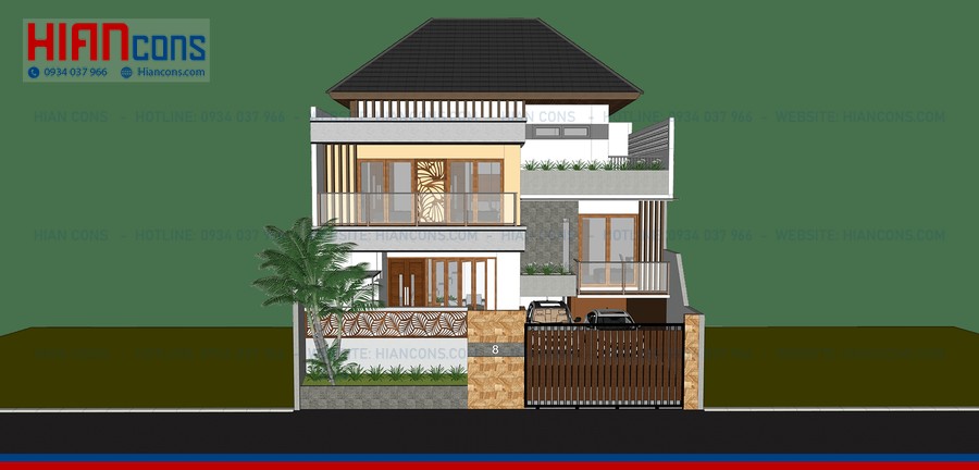 Biệt Thự Hiện Đại Nhà Vườn