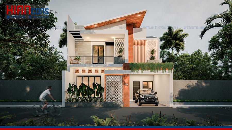 Thiết Kế Biệt Thự Hiện Đại Nhà Vườn
