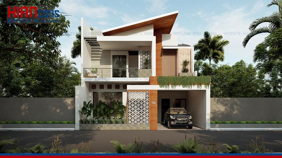 Thiết Kế Biệt Thự Hiện Đại Nhà Vườn