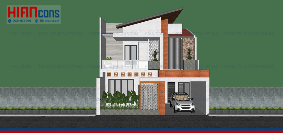 Thiết Kế Biệt Thự Hiện Đại Nhà Vườn