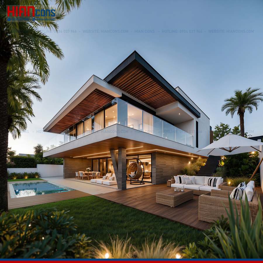 Thiết Kế Biệt Thự Hiện Đại Ven Biển