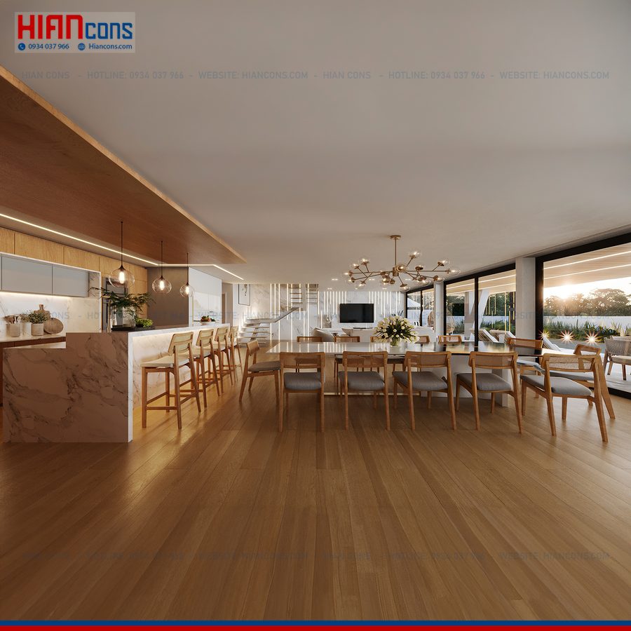 Thiết Kế Biệt Thự Hiện Đại Ven Biển