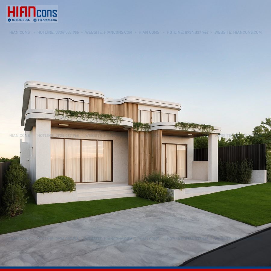 Thiết Kế Biệt Thự Hiện Đại Nghỉ Dưỡng