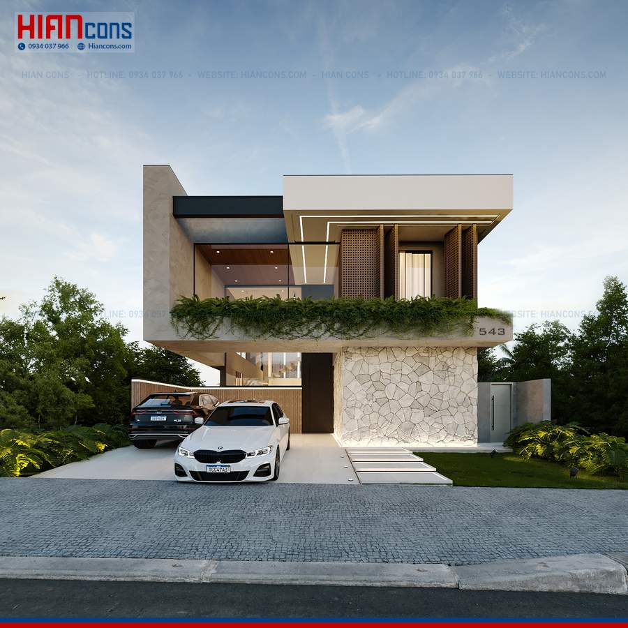 Biệt Thự Hiện Đại Mini
