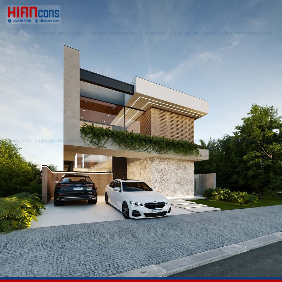 Biệt Thự Hiện Đại Mini