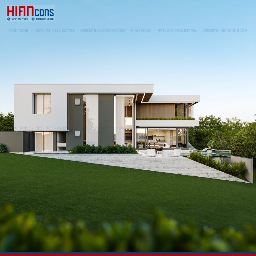 Thiết Kế Biệt Thự Hiện Đại Mini