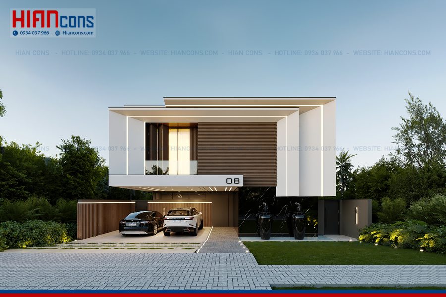 Thiết Kế Biệt Thự Hiện Đại Mini