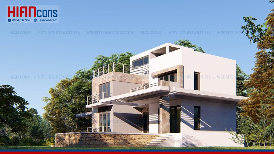 Thiết Kế Biệt Thự Hiện Đại Luxury