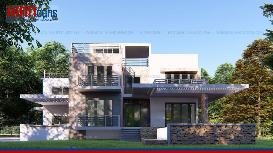 Thiết Kế Biệt Thự Hiện Đại Luxury