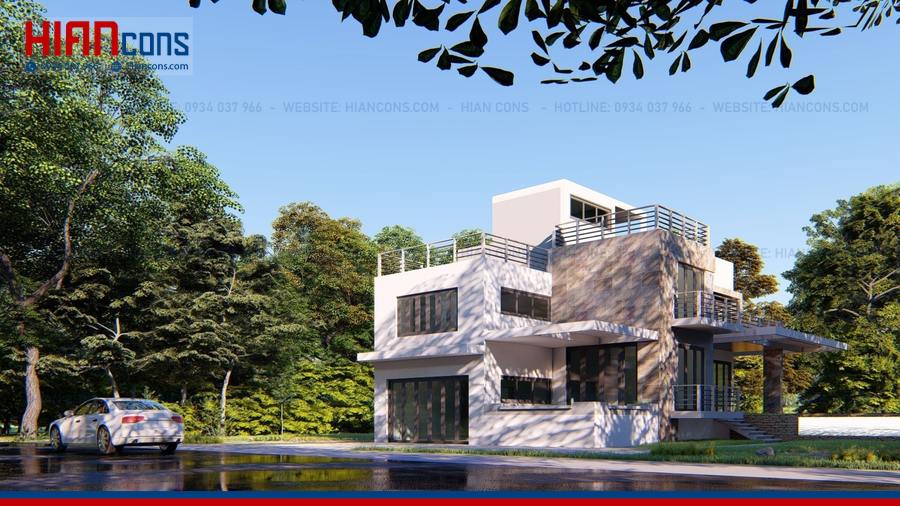 Thiết Kế Biệt Thự Hiện Đại Luxury