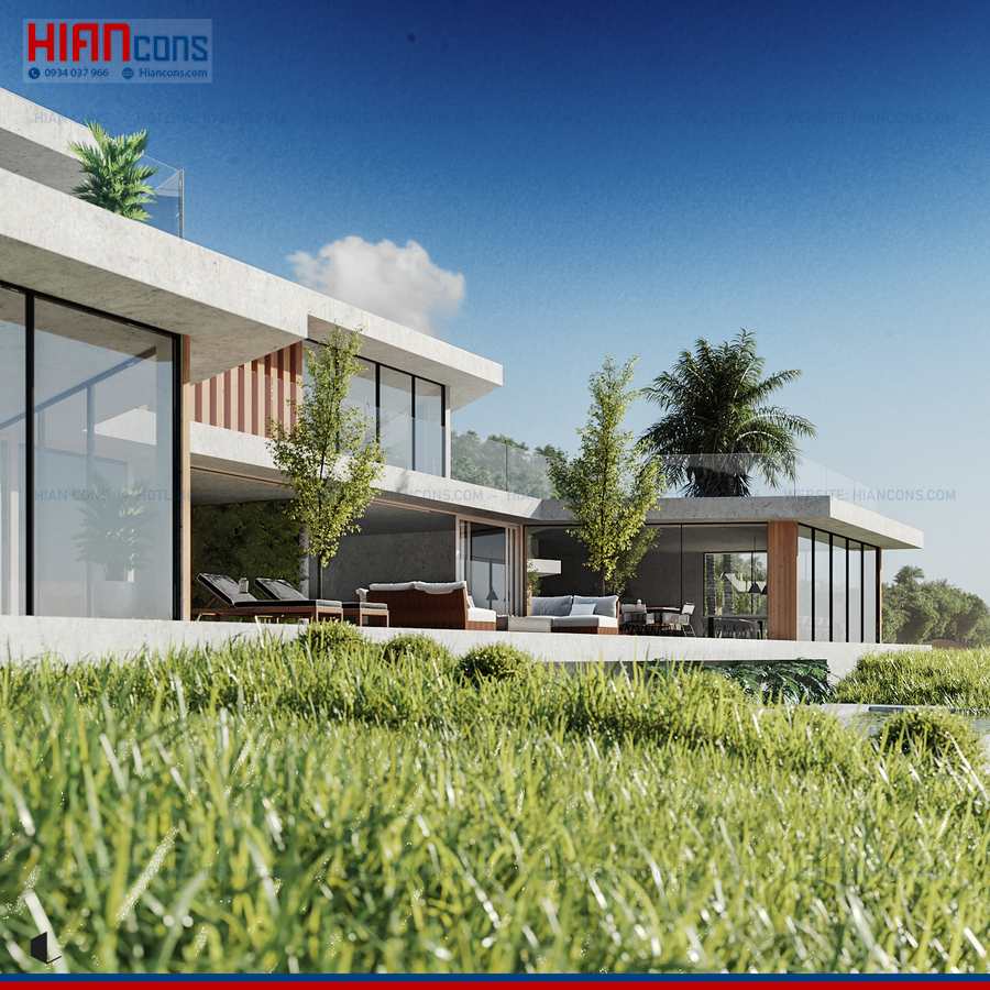 Thiết Kế Biệt Thự Hiện Đại Nông Thôn