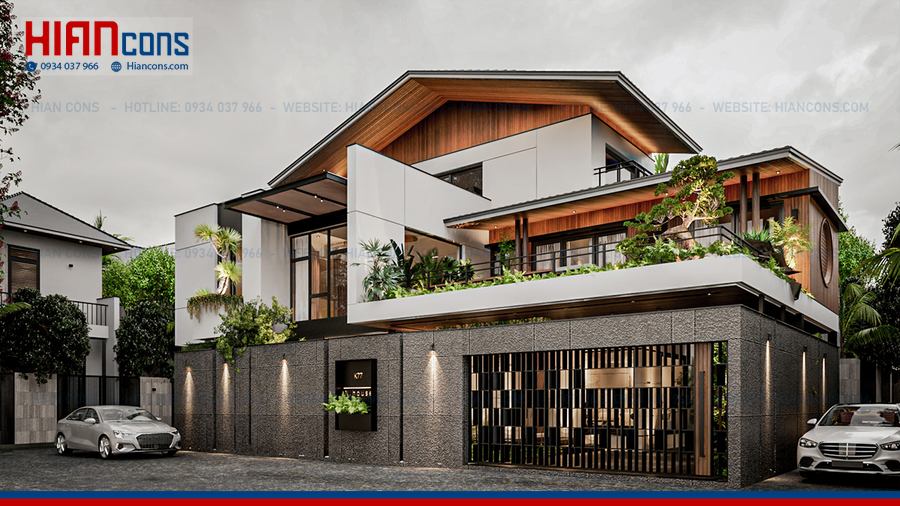 Biệt Thự Hiện Đại Vùng Ven