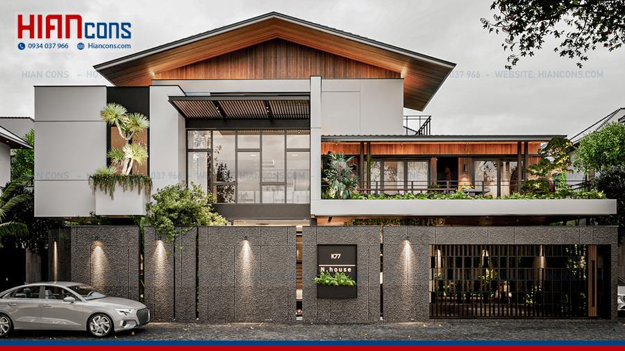 Biệt Thự Hiện Đại Vùng Ven