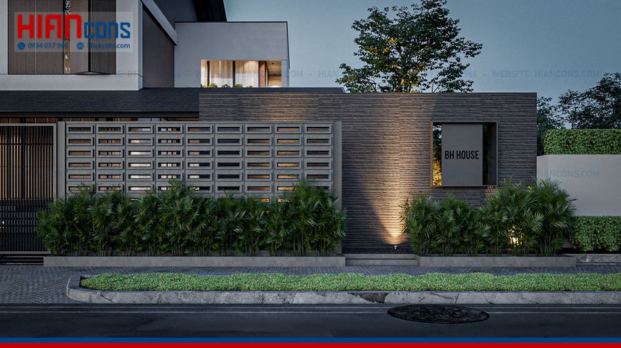 Thiết Kế Biệt Thự Hiện Đại Trên Đất Rộng