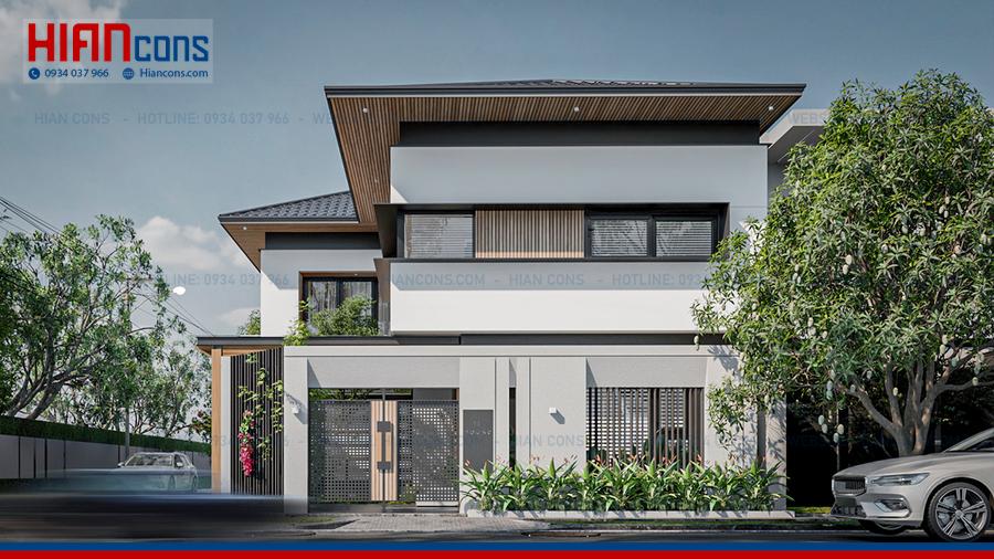 Biệt Thự Hiện Đại Trên Đất Hẹp