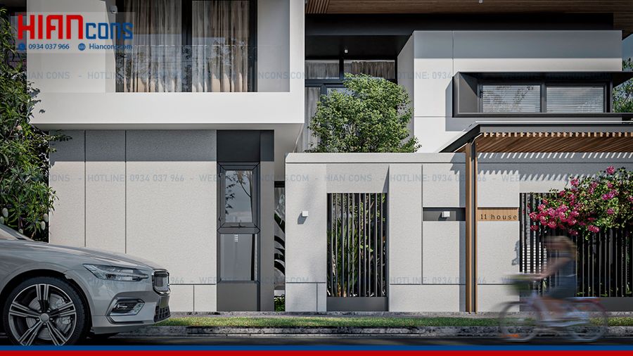 Biệt Thự Hiện Đại Trên Đất Hẹp