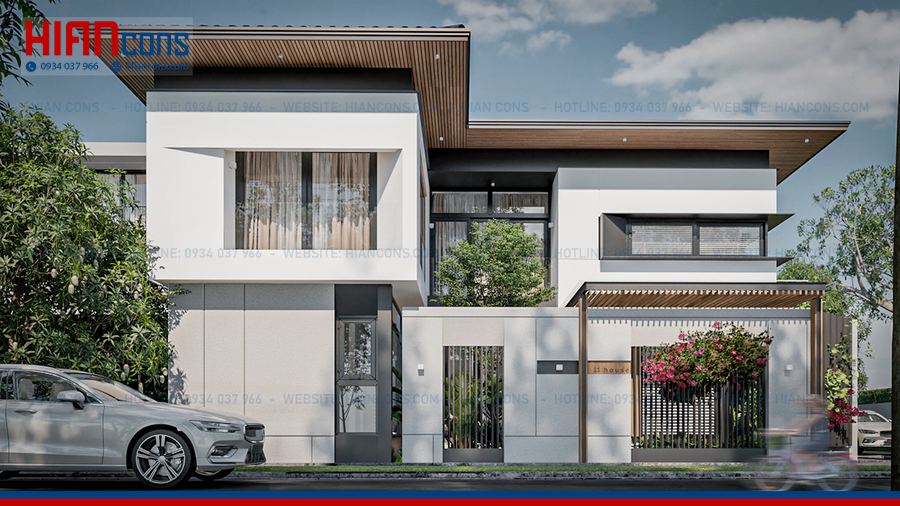 Biệt Thự Hiện Đại Trên Đất Hẹp