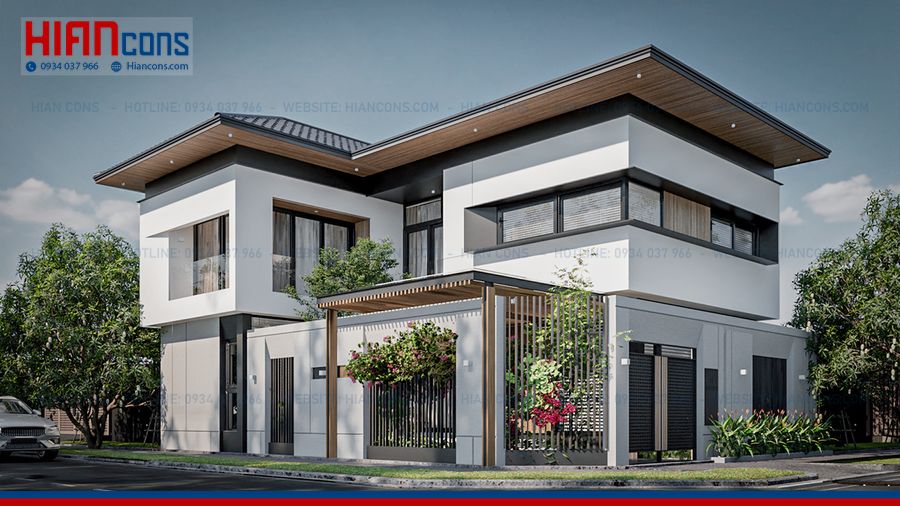Biệt Thự Hiện Đại Trên Đất Hẹp