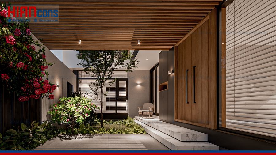 Biệt Thự Hiện Đại Trên Đất Hẹp